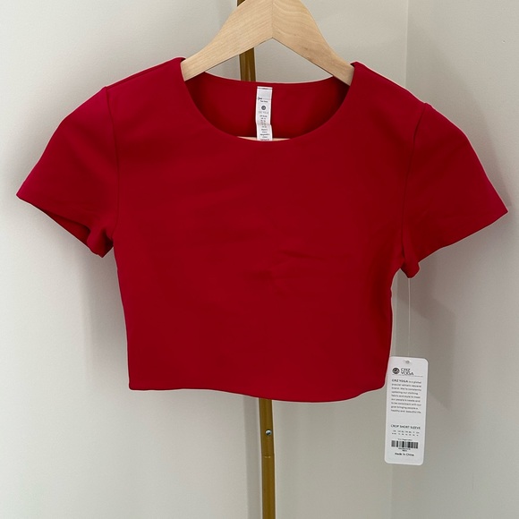 Butterluxe Double Lined Cropped Short Sleeves - Picture 4 of 4